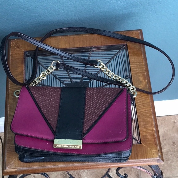 Antonio Melani Over Shoulder Hand Bag Purse - Picture 1 of 8